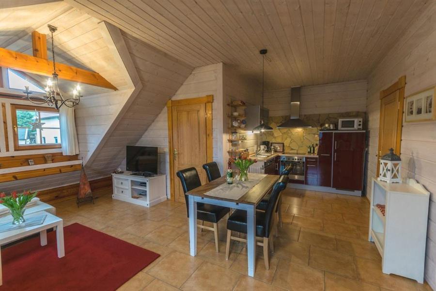Ferienwohnung Im Blockhaus Rosenkranz Rathmannsdorf Exterior photo
