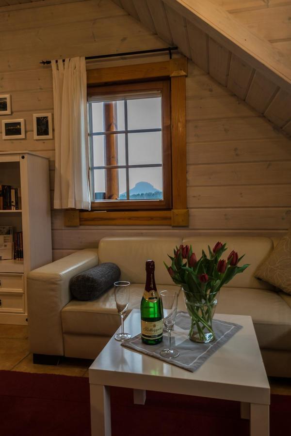 Ferienwohnung Im Blockhaus Rosenkranz Rathmannsdorf Exterior photo