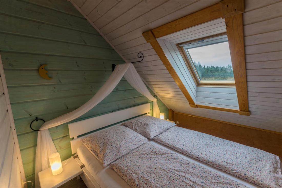 Ferienwohnung Im Blockhaus Rosenkranz Rathmannsdorf Exterior photo